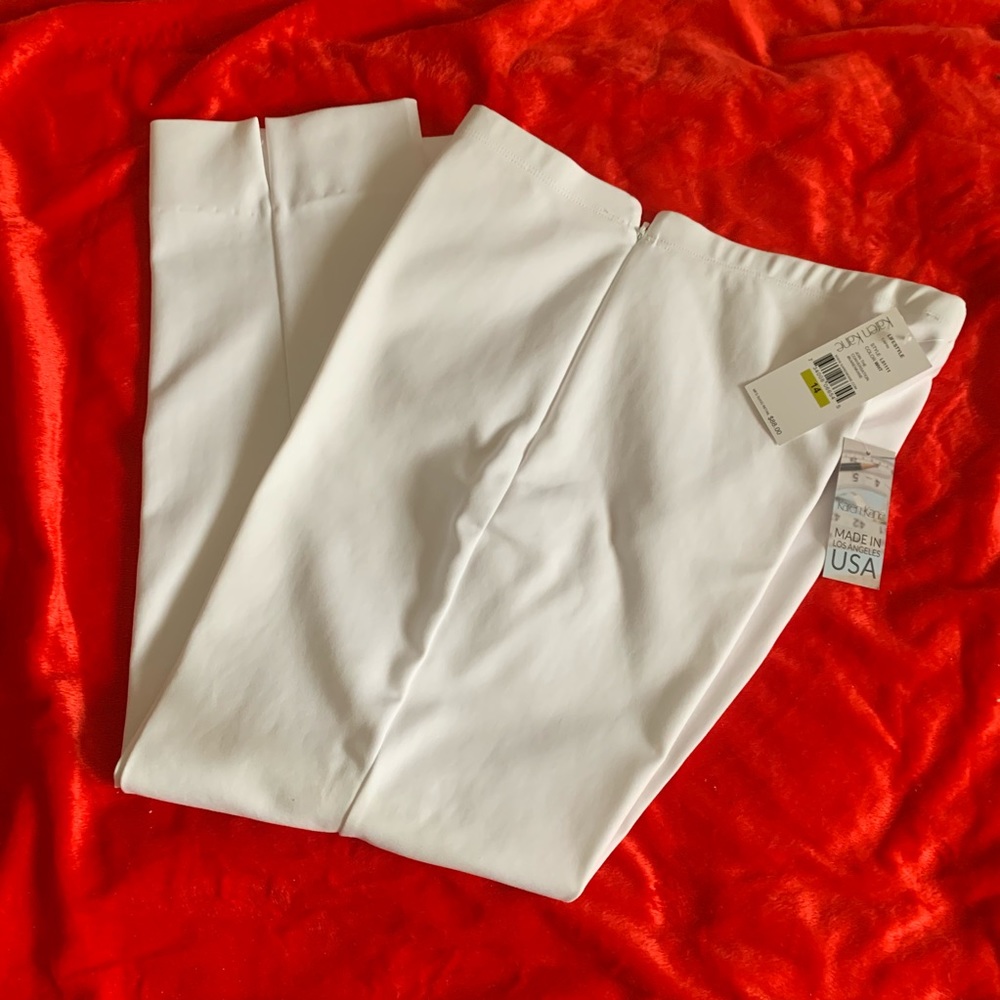 💜HOST PICK💜NWT Karen Kane White Lifestyle Capri